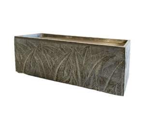 MACETA JARDINERA MEDIANA 22.5X21X65.5CM PESO 7,5KG ART. FE10166