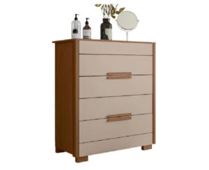 Comoda Dhara 103 x 86 x 47 cm Roble/Beige con Patas Vol 1