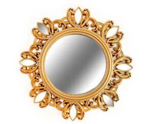 Espejo Redondo con Arabescos 39 cm