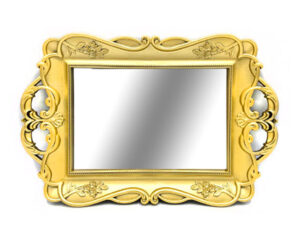 Bandeja con Espejo 35 x 23 cm