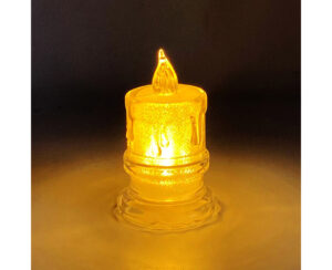 Velita con Luz Led 8X7.5 cm