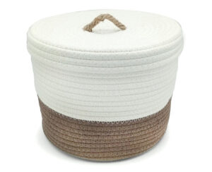 Cesto con Tapa Grande 30 x 21 cm