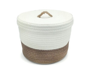 Cesto con Tapa Chica 21 x 17 cm