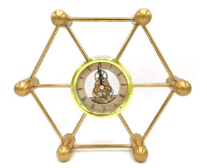 Reloj Hexagono Metal 27 x 24.5 cm