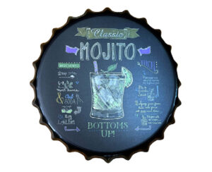 Adorno Tapa Botella Marcas 34 cm Mojito