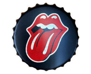 Adorno Tapa Botella Marcas 34 cm Rolling Stone