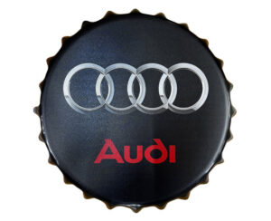 Adorno Tapa Botella Marcas 34 cm Audi