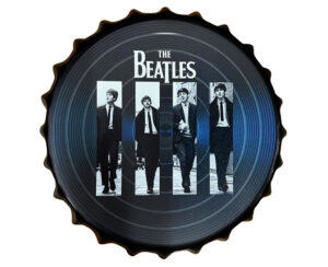 Adorno Tapa Botella Marcas 34 cm The Beatles