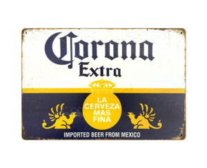 Chapa con frases 20 x 30 cm Corona
