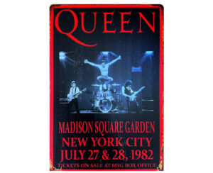 Chapa con frases 20 x 30 cm Queen