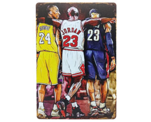 Chapa con frases 20 x 30 cm Jordan