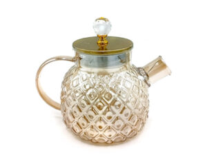 Tetera de Vidrio Tornasolado 1L