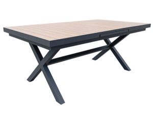 Mesa Extensible Aluminio 200/260 x 100 x 77 cm