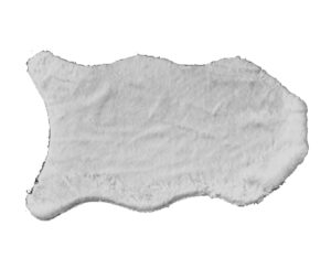 Alfombra Piel Sintetica 58 x 88 cm