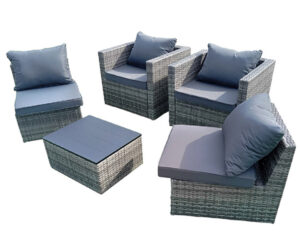 Juego de Living Exterior 5 Pzas Vol1