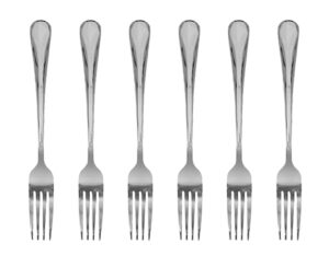 Tenedor de Acero Inox. x 6