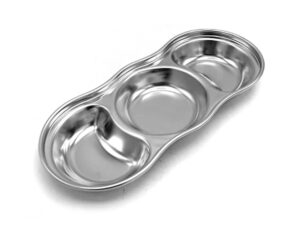 Copetinero de Acero 3 Divisiones