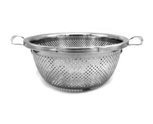 Colador de Acero con Asas 26 cm