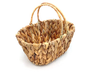 Canasta Oval Grande 32 x 23 x 13 cm Hoja Platano