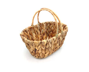 Canasta Oval Chica 26 x 18 x 12 cm Hoja Platano