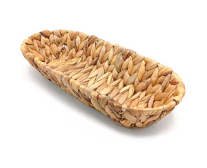 Canasta Oval Mediano 37 x 18 x 8.5 cm Hoja Platano