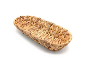 Canasta Oval Chica 33 x 14 x 7 cm Hoja Platano