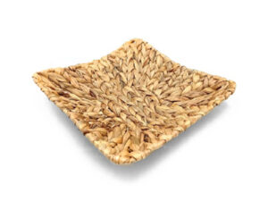 Centro Mesa Chico 30 x 30 x 7.5 cm Hoja Platano