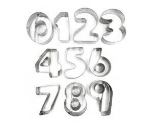 Cortador de Galletas Numeros