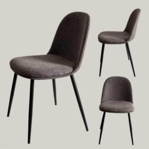 Silla Rondi Gris Oscuro Patas