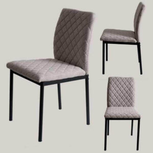 Silla Rombo Beige Pata Negra