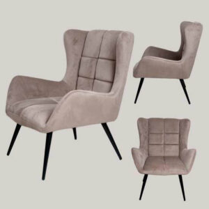 Sillon Embajador Pana Beige Pata