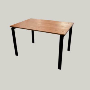 Mesa Rectangular 120 x 80 cm Natural Pata