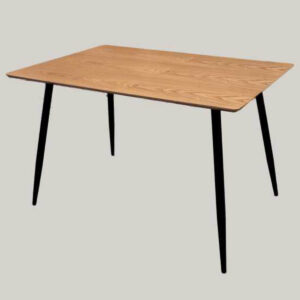 Mesa Rectangular 120 x 80 cm Natural Pata