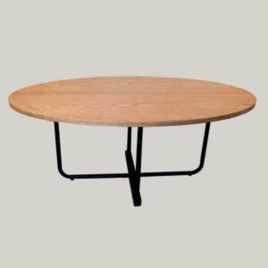 Mesa Centro Oval 100 x 60 x 40 cm