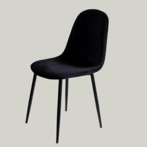 Silla Tulip Pana Negra Pata Negra