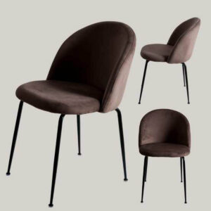 Silla Casu Pana Marron Oscuro