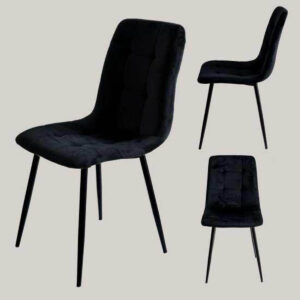 Silla Fort Pana Negro Pata Negra