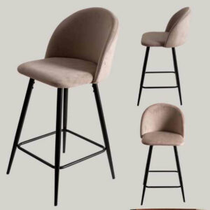 Banqueta Casu Pana Marron Claro