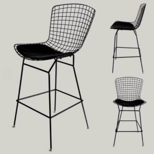 Banqueta Bertoia Negra